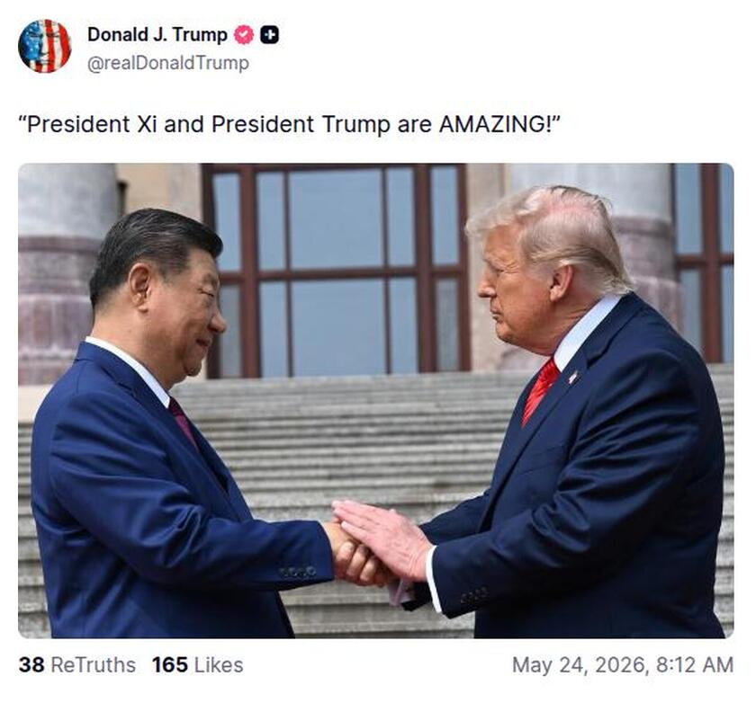 Post preview from Donald Trump