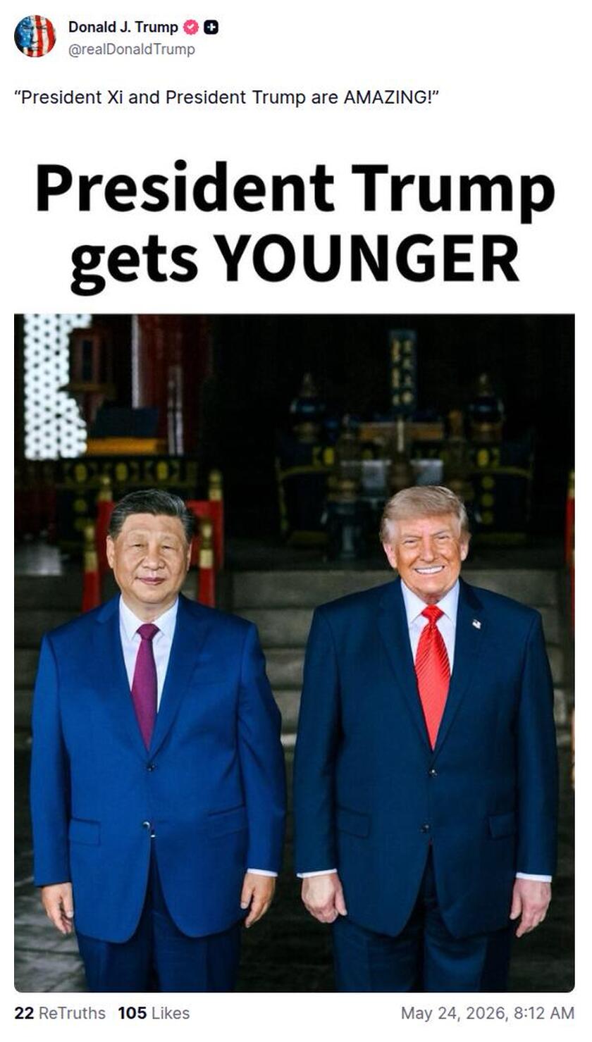 Post preview from Donald Trump