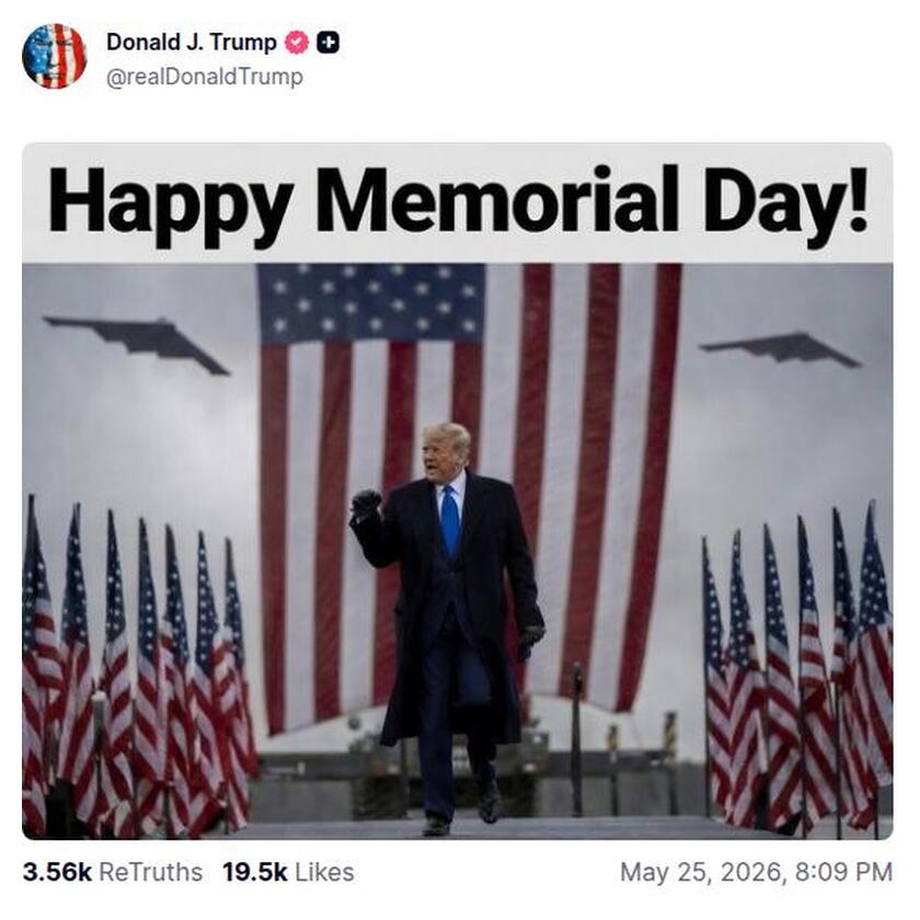 Post preview from Donald Trump