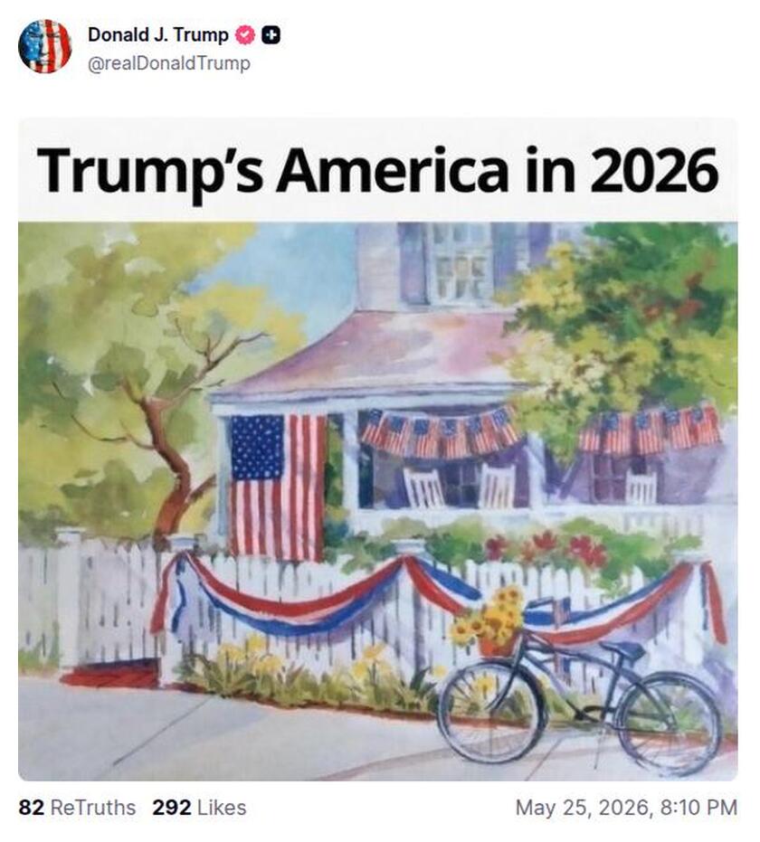Post preview from Donald Trump