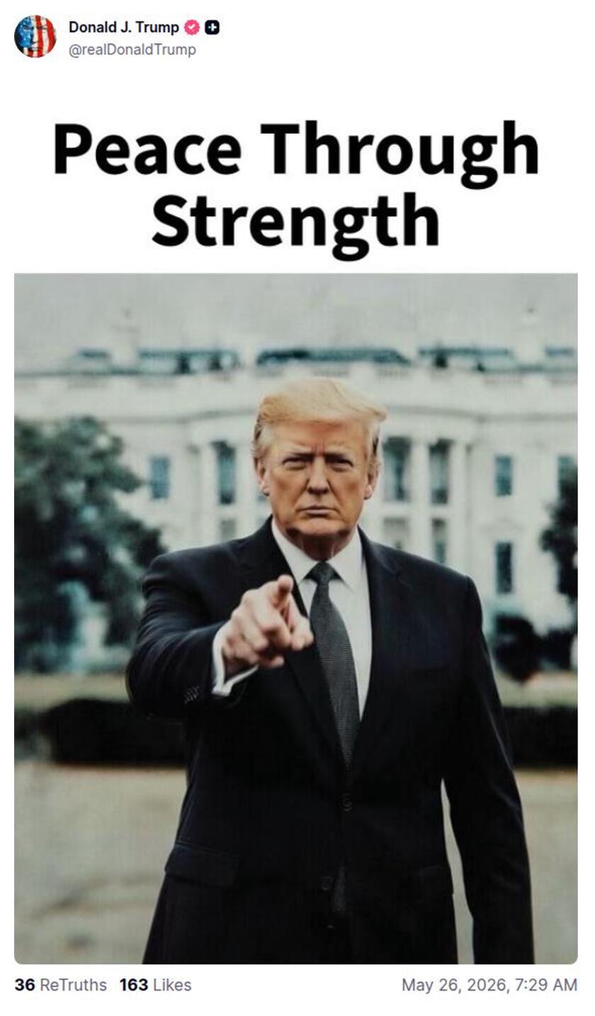 Post preview from Donald Trump