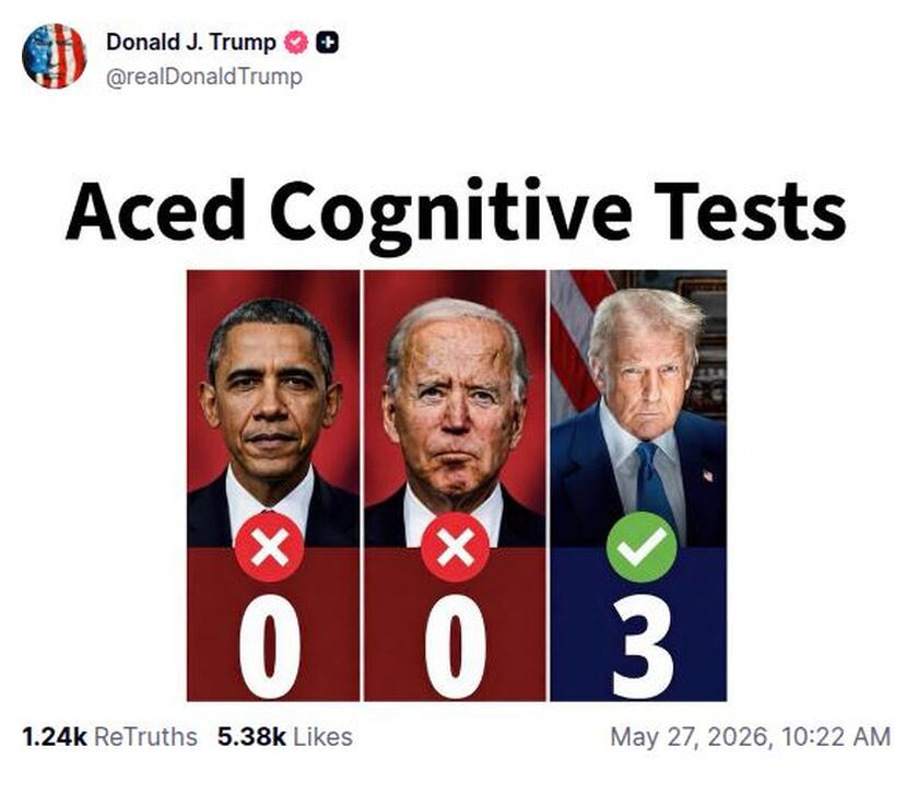 Post preview from Donald Trump