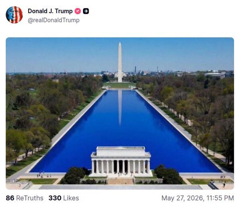 Post preview from Donald Trump