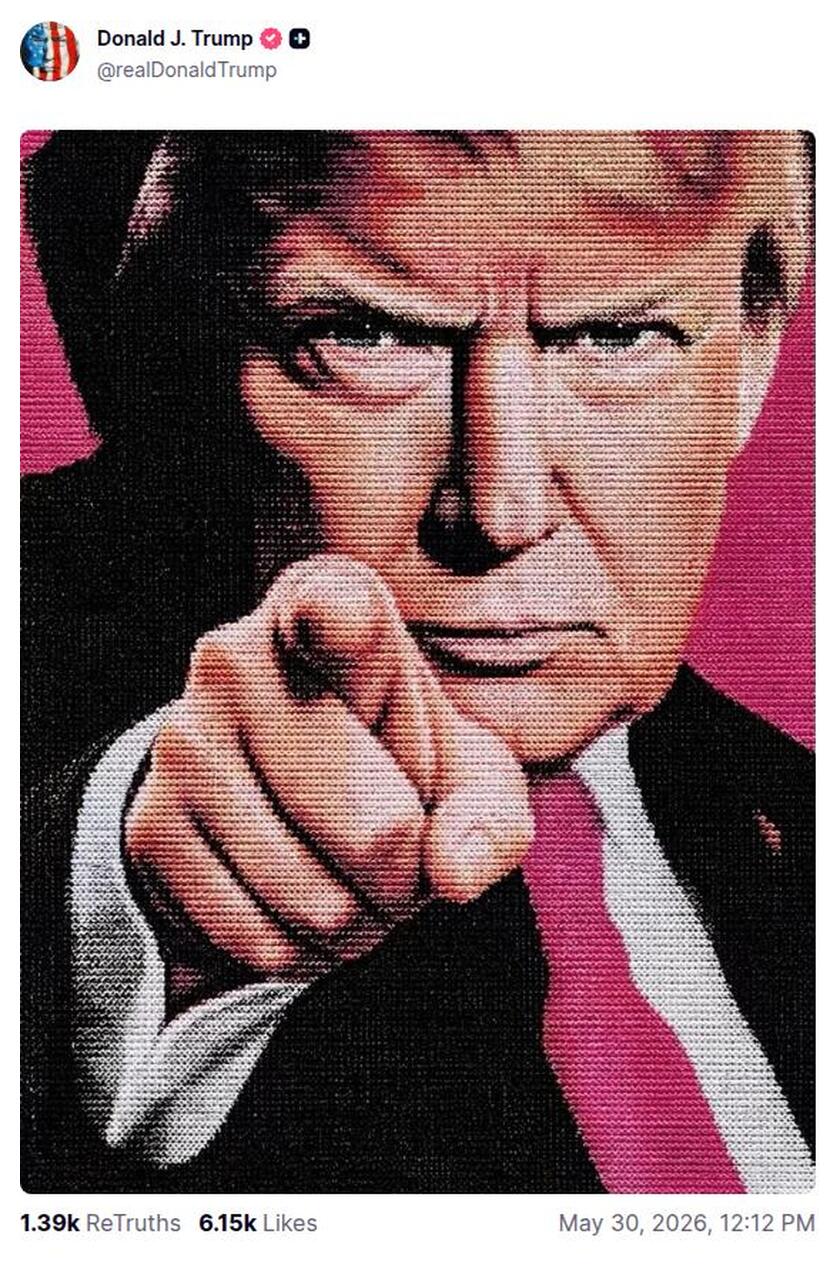 Post preview from Donald Trump