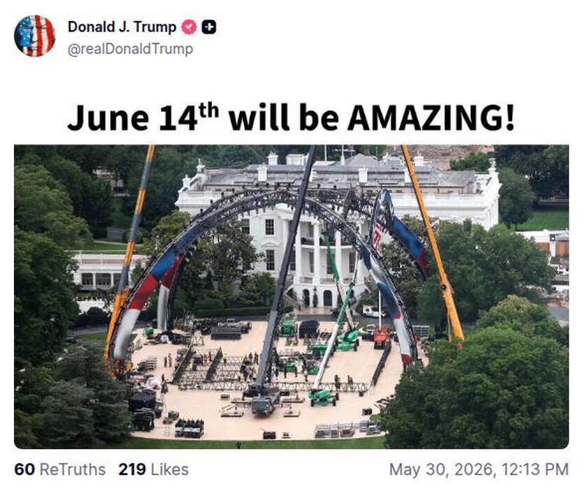 Post preview from Donald Trump