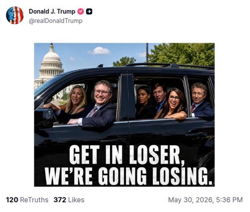Post preview from Donald Trump