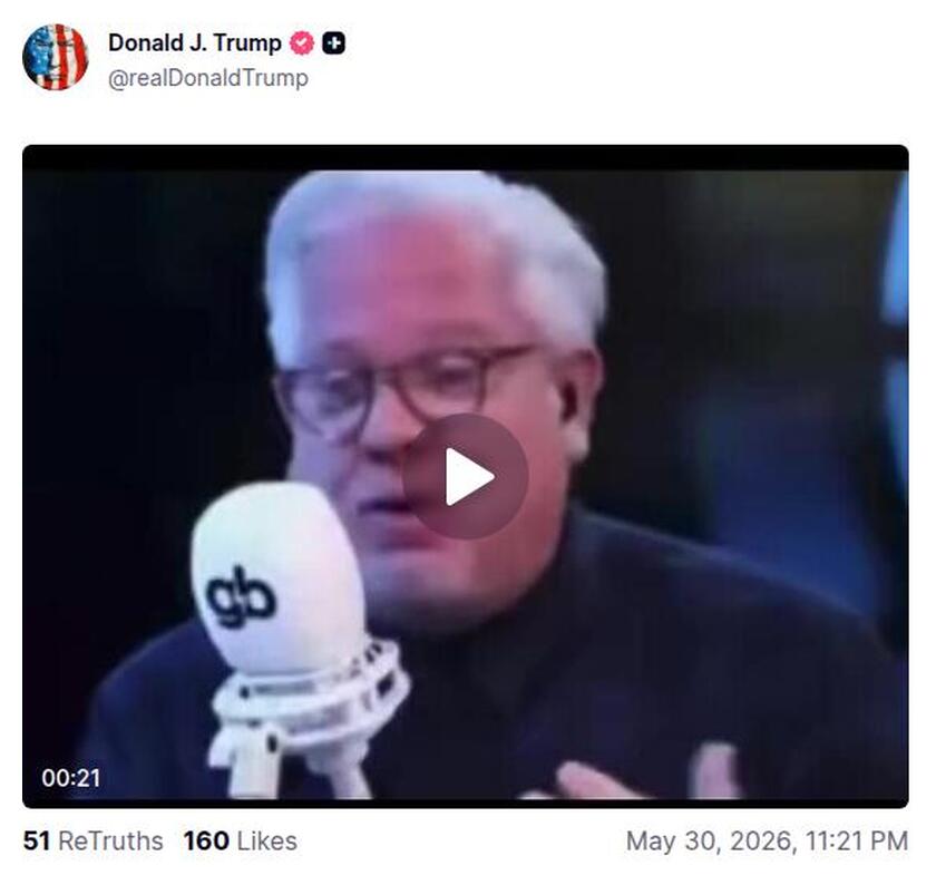 Post preview from Donald Trump