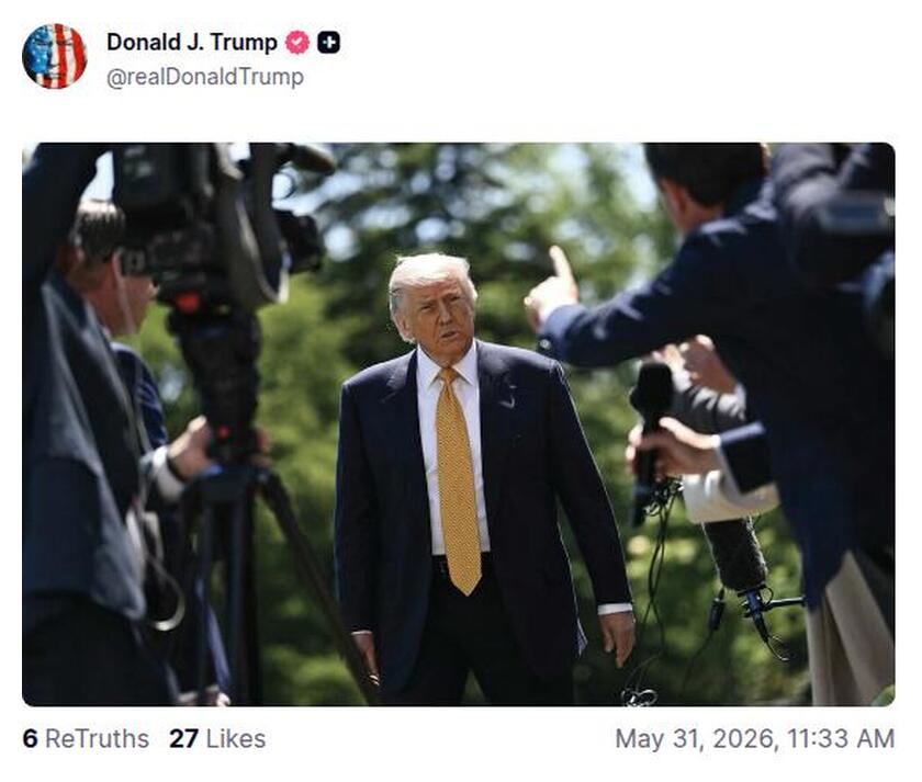 Post preview from Donald Trump
