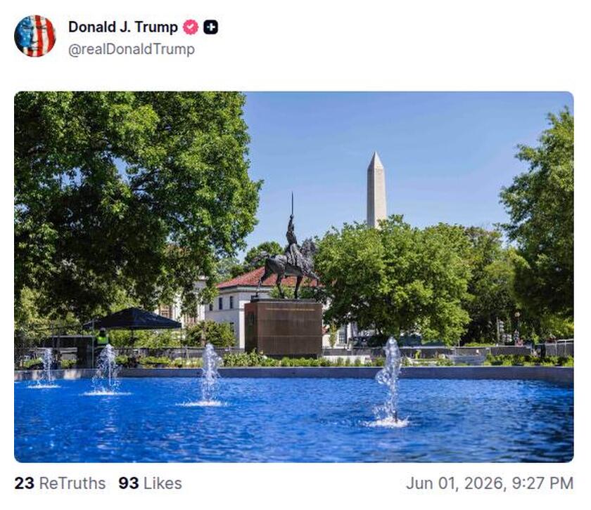 Post preview from Donald Trump