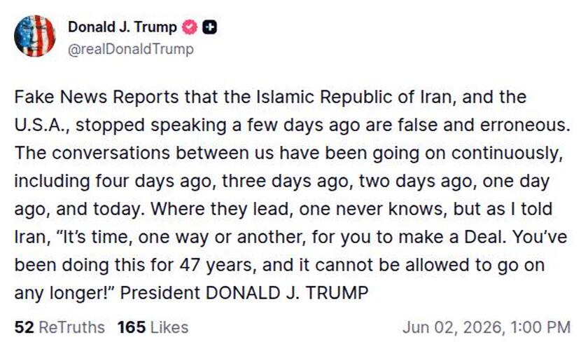 Post preview from Donald Trump