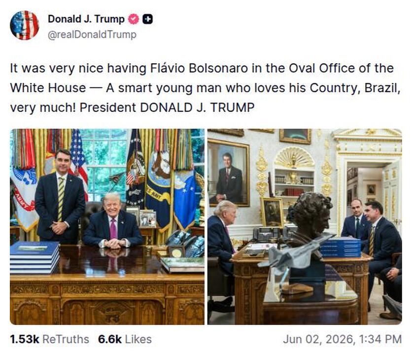 Post preview from Donald Trump