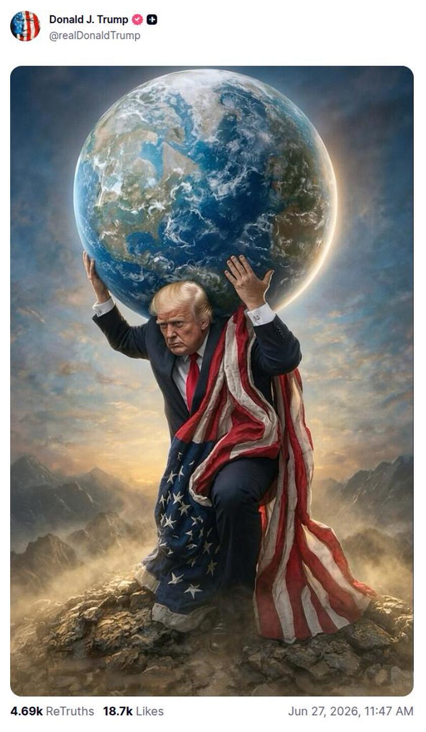 Post preview from Donald Trump