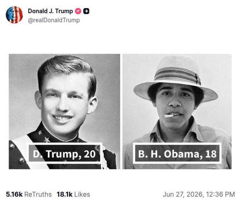 Post preview from Donald Trump