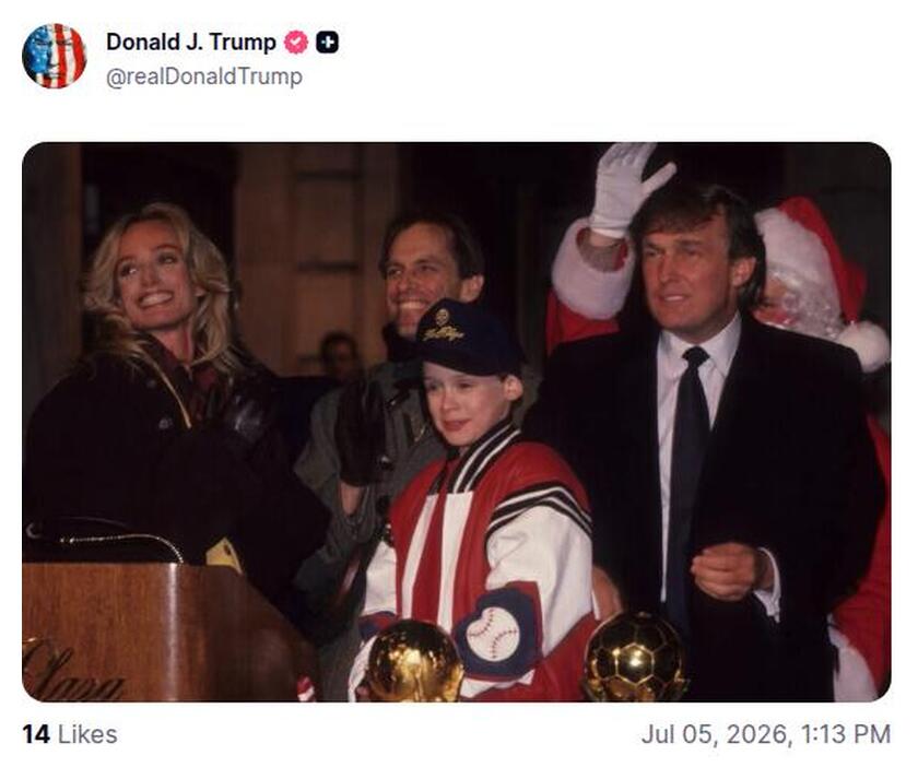 Post preview from Donald Trump