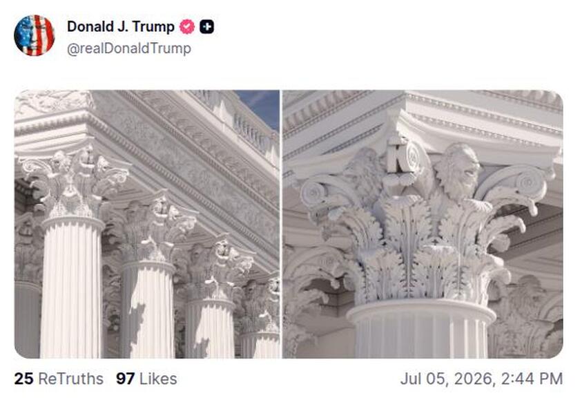 Post preview from Donald Trump