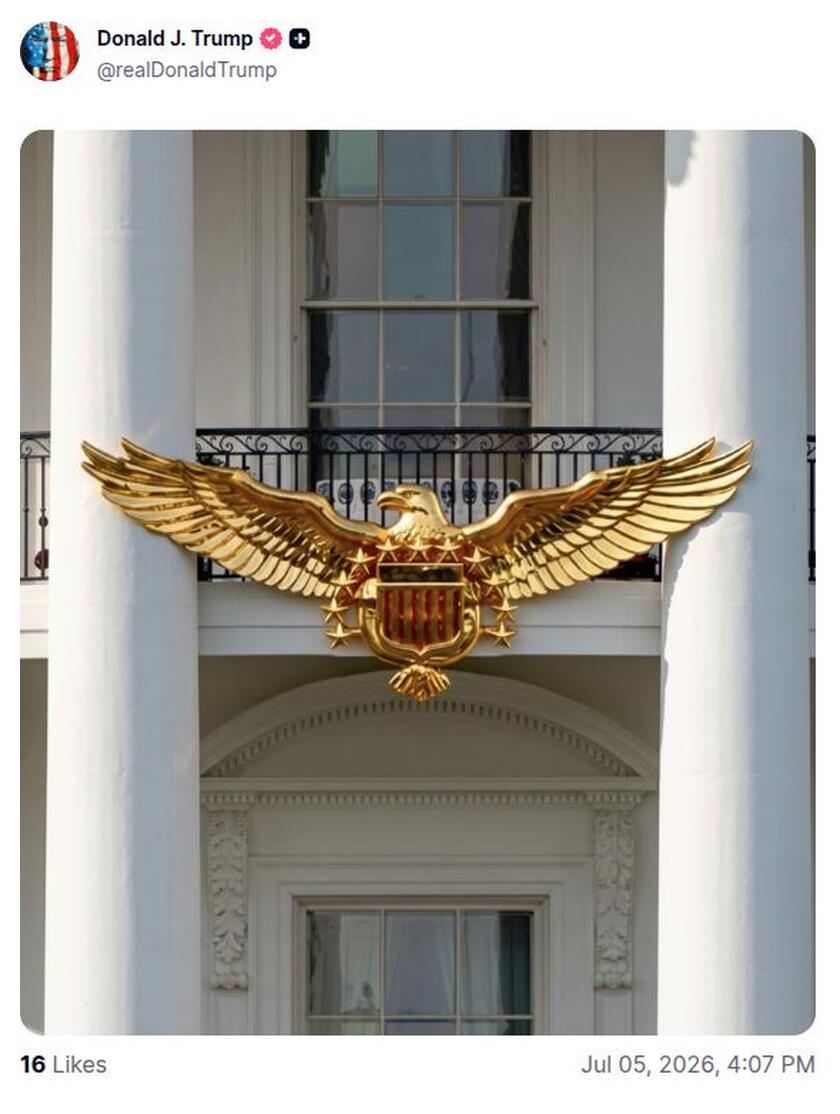 Post preview from Donald Trump