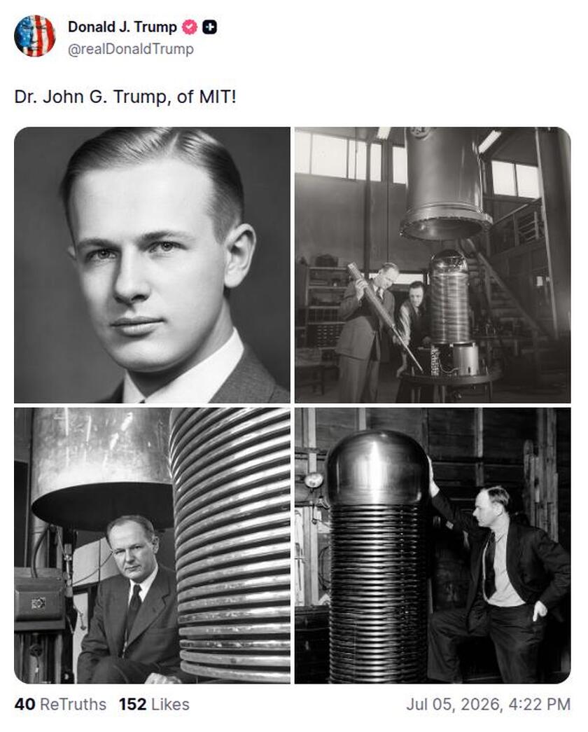Post preview from Donald Trump