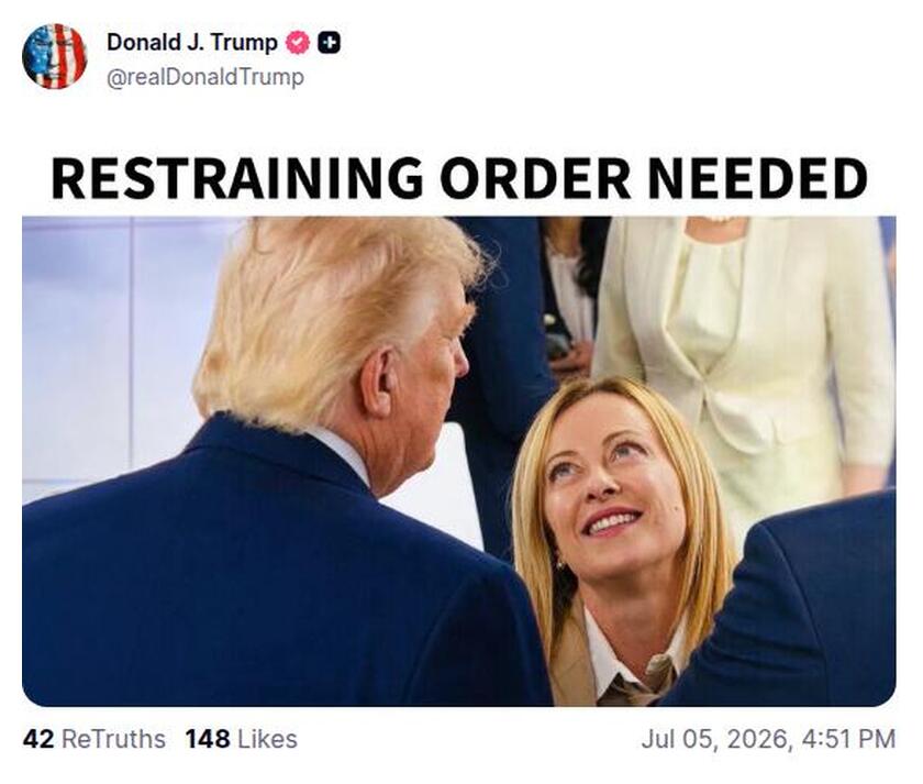Post preview from Donald Trump