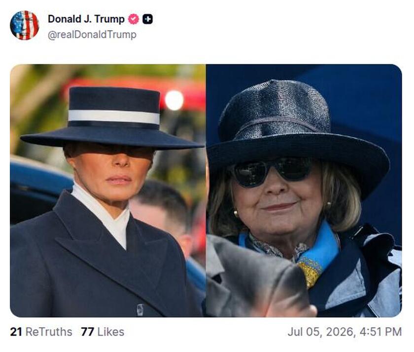 Post preview from Donald Trump