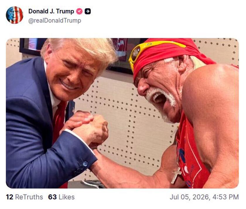 Post preview from Donald Trump