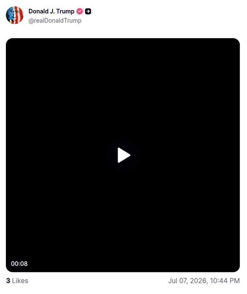 Post preview from Donald Trump