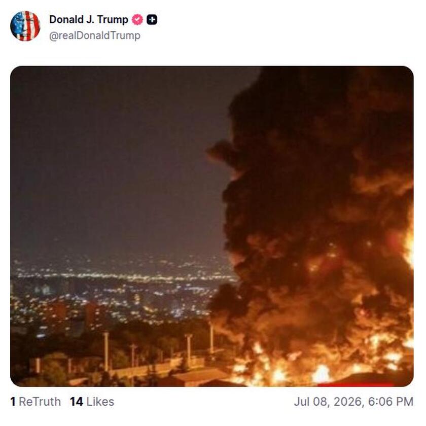 Post preview from Donald Trump