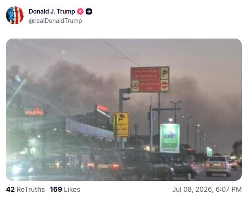 Post preview from Donald Trump
