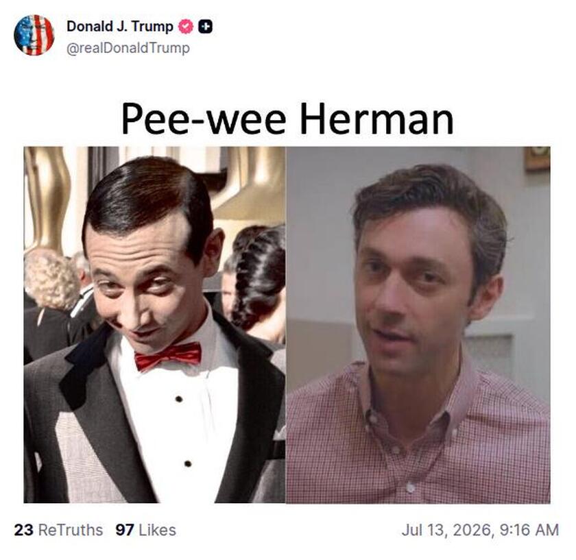 Post preview from Donald Trump