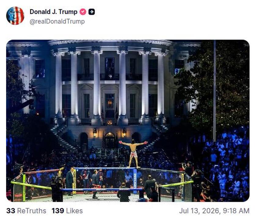 Post preview from Donald Trump