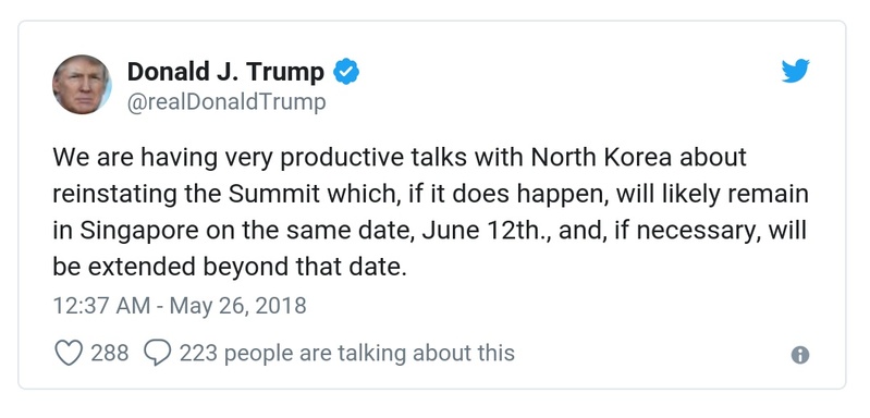 Post preview from Donald Trump