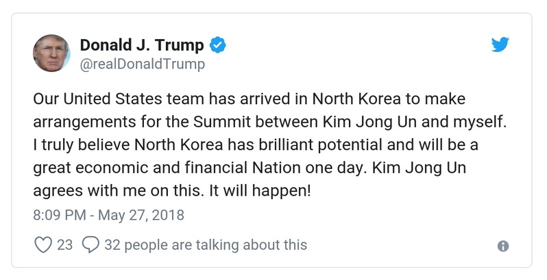 Post preview from Donald Trump