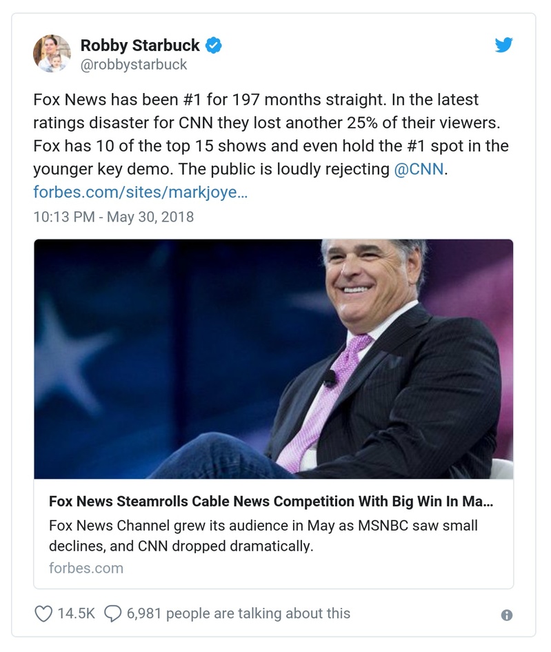 Post preview from Donald Trump