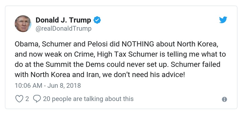 Post preview from Donald Trump