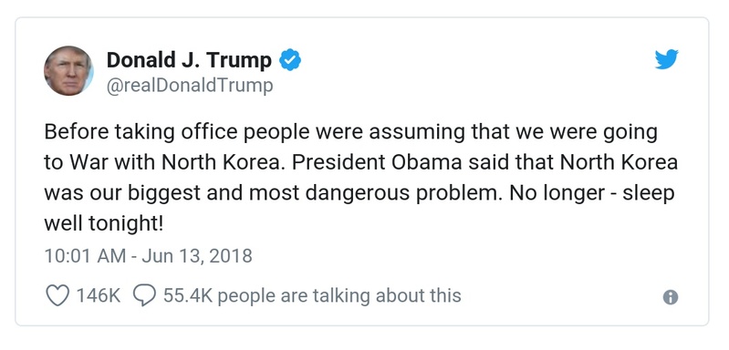 Post preview from Donald Trump