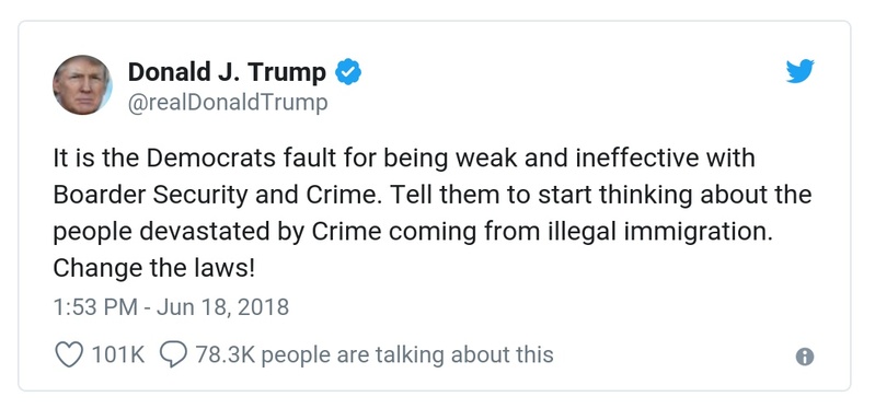 Post preview from Donald Trump