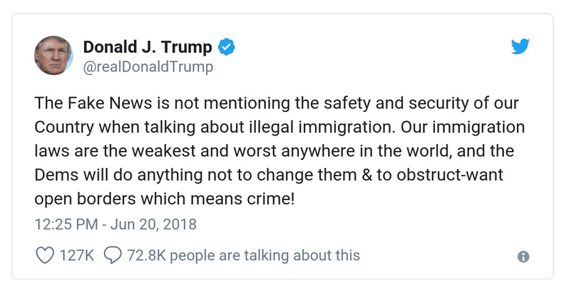 Post preview from Donald Trump