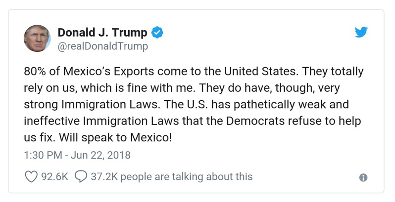 Post preview from Donald Trump