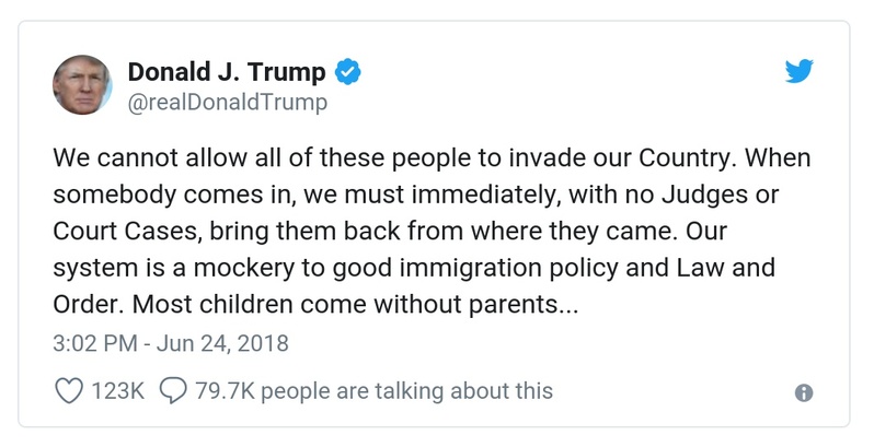 Post preview from Donald Trump