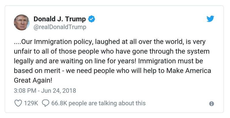 Post preview from Donald Trump