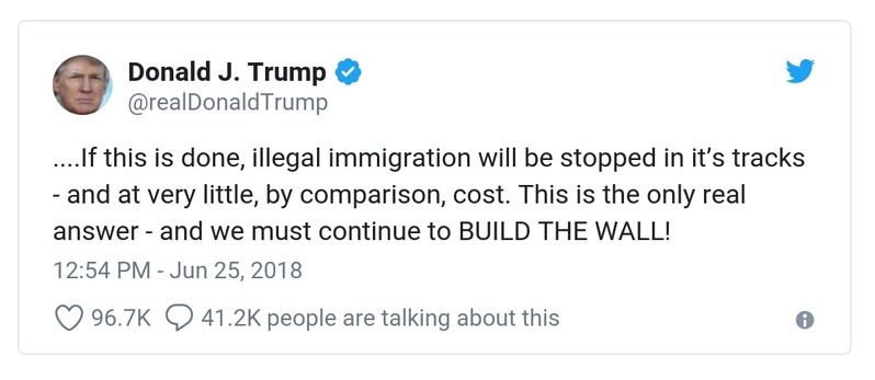 Post preview from Donald Trump