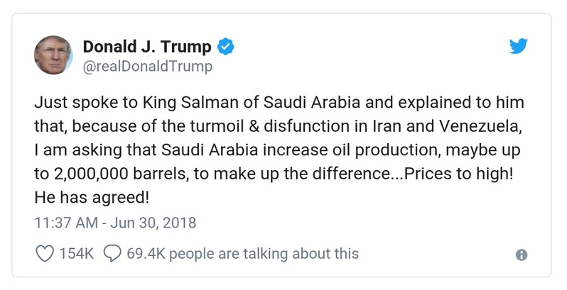 Post preview from Donald Trump