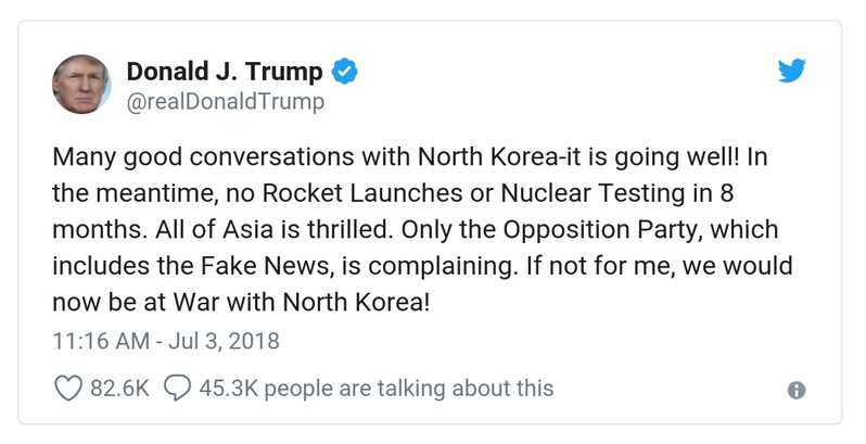 Post preview from Donald Trump