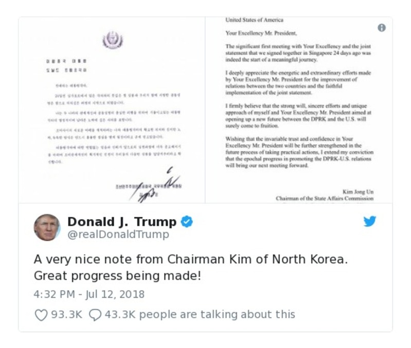 Post preview from Donald Trump