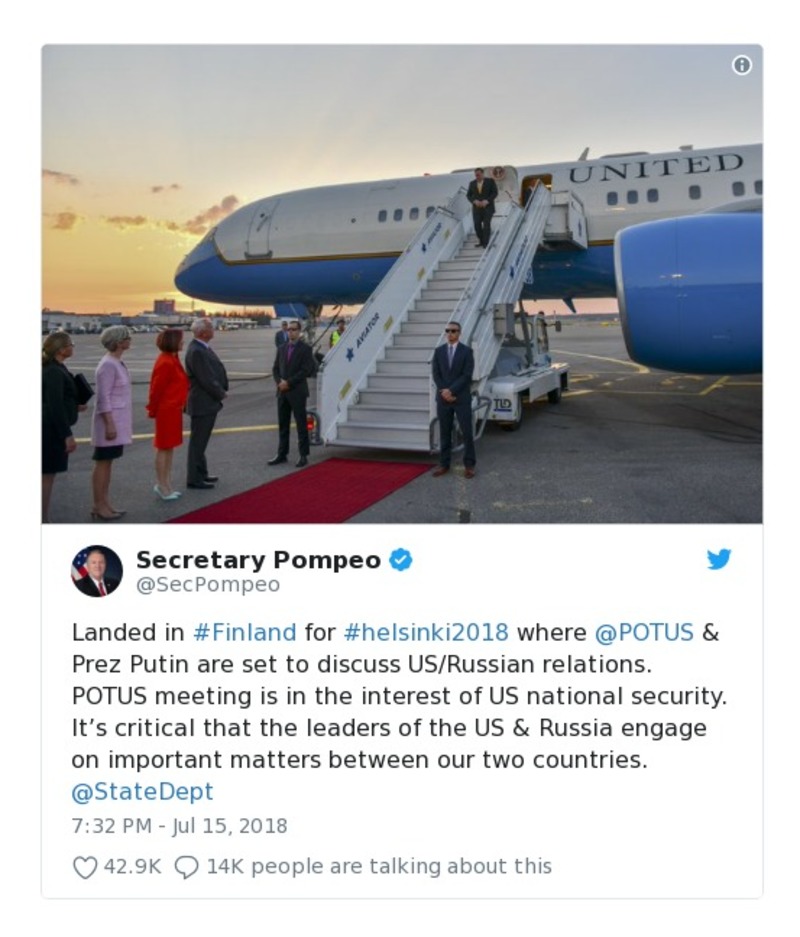 Post preview from Donald Trump