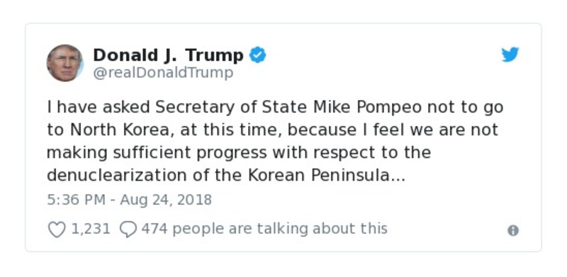 Post preview from Donald Trump