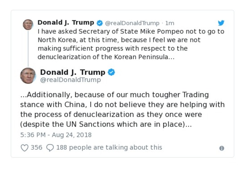 Post preview from Donald Trump