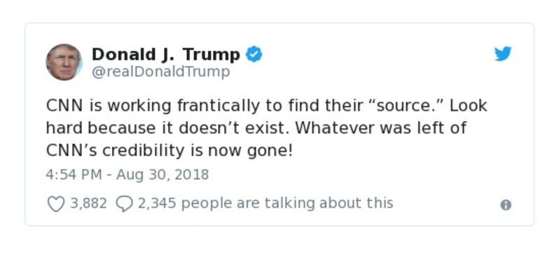 Post preview from Donald Trump