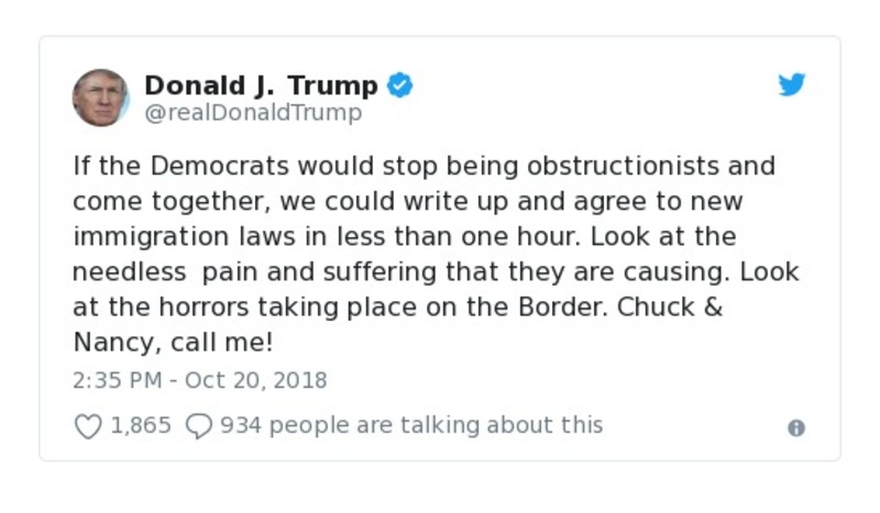 Post preview from Donald Trump