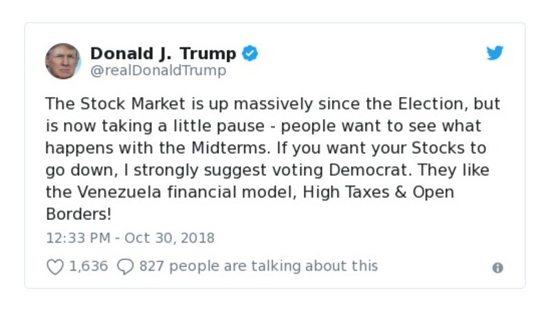 Post preview from Donald Trump