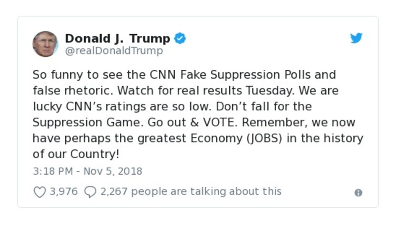 Post preview from Donald Trump